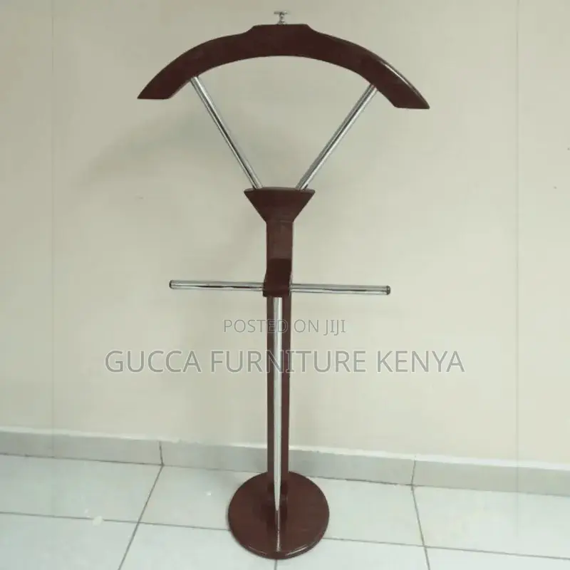 Executive Mahogany Office Coat Hanger