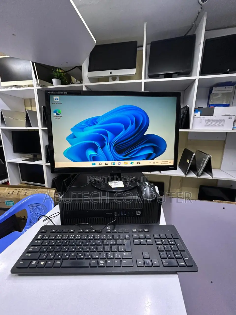 Desktop Computer HP EliteDesk 800 8GB Intel Core i5 HDD 500GB
