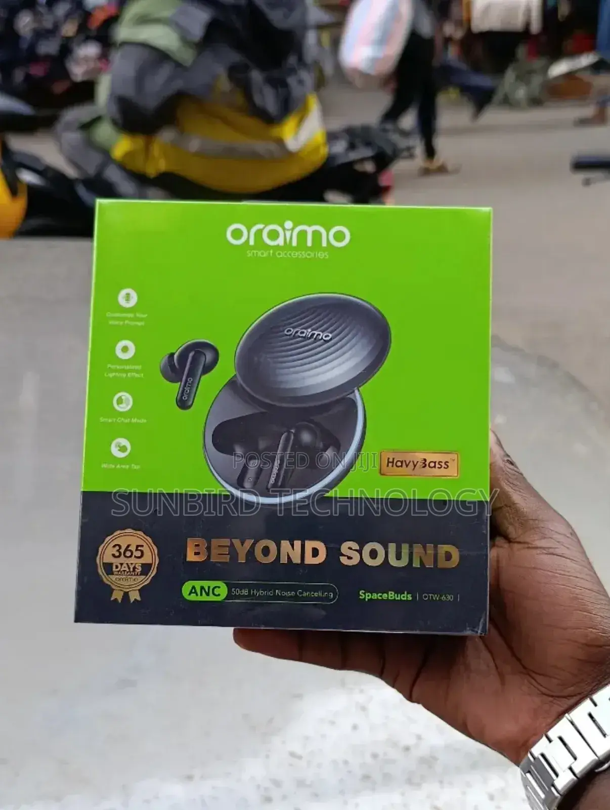 Oraimo Otw-630 Spacebuds Anc 50db Hybrid Noise Cancelling