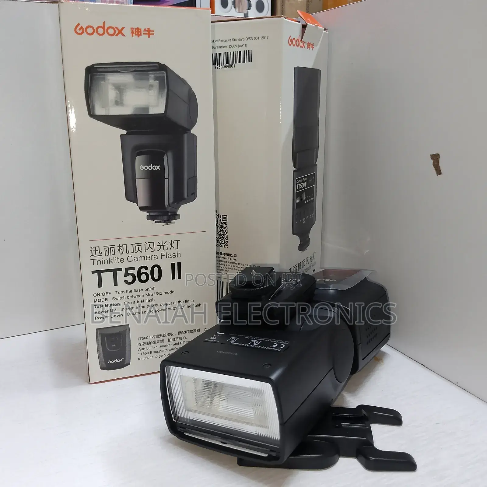 Camera Flash Godox Tt560 Excellent Light for Photographic Experience
