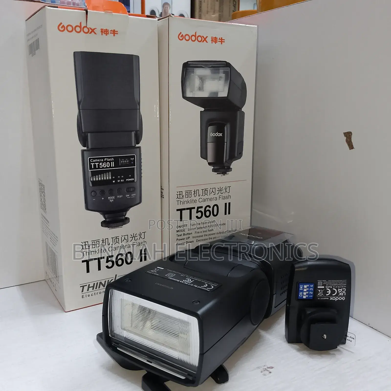 Godox Tt560 Camera Flash.Perfect Lighting for Photography
