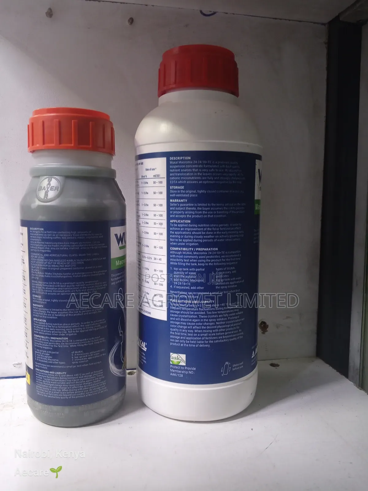 Wuxal Macromix Foliar Fertilizer 24-24-18 + Te