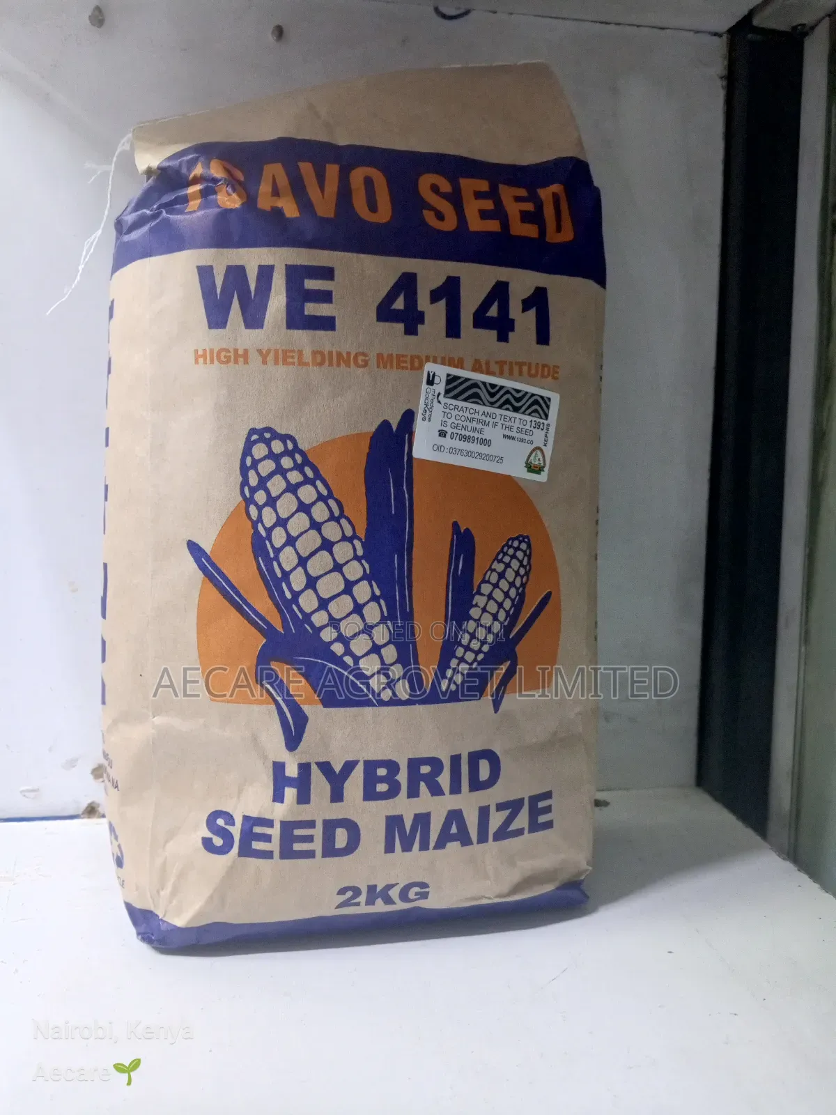 Maize Tsavo Seeds 4141 . 2kgs