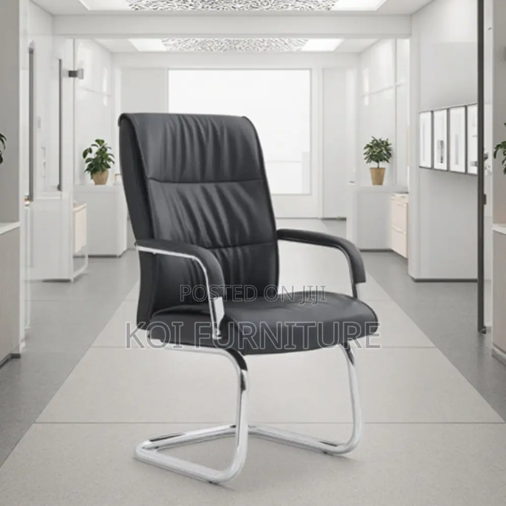 Office Chair :Executive Visitor Office With Nylon Aluminium Cantilever