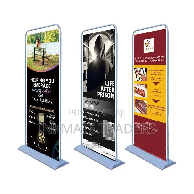High-Visibility Door Banner Printing