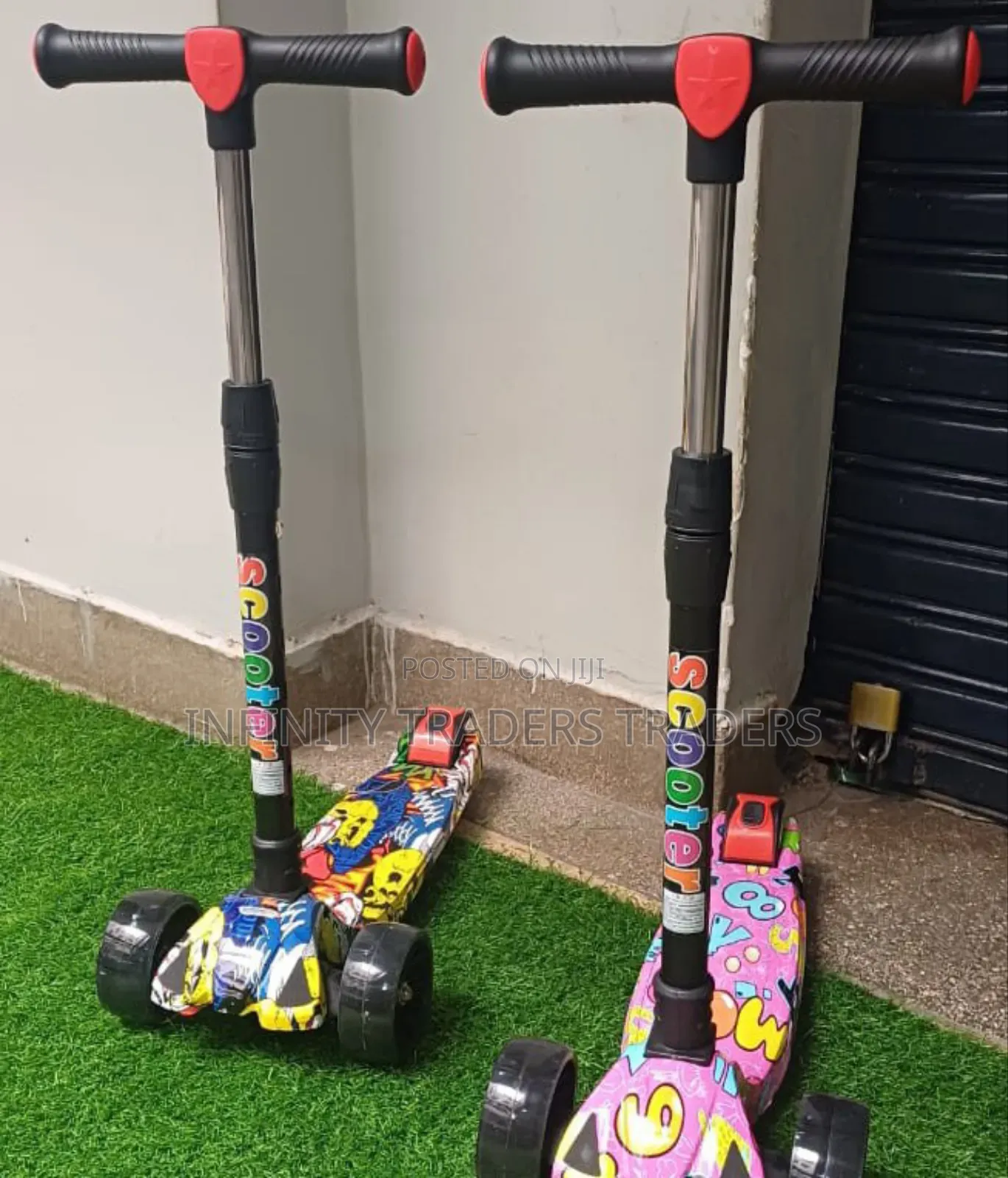 Graffiti Scooter With Lights and Sound