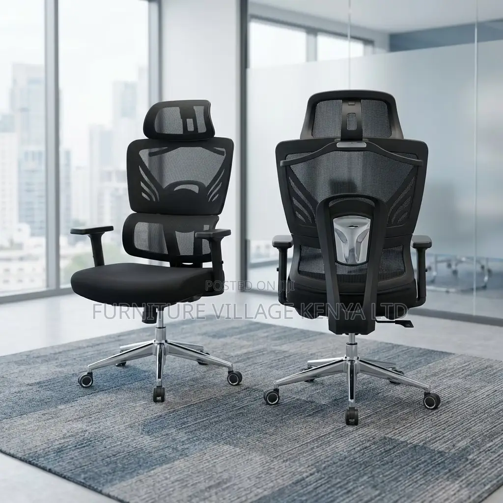 Office Chair; High Back Ortopedic Office Seat