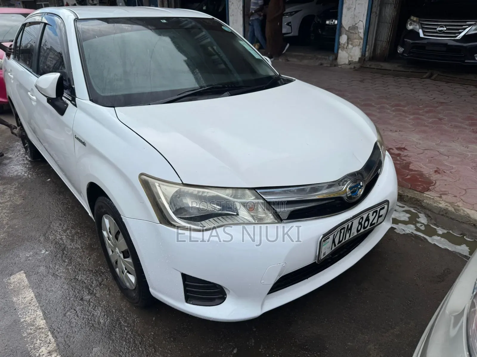 Toyota Axio 1.5 Hybrid 2WD 2016 White