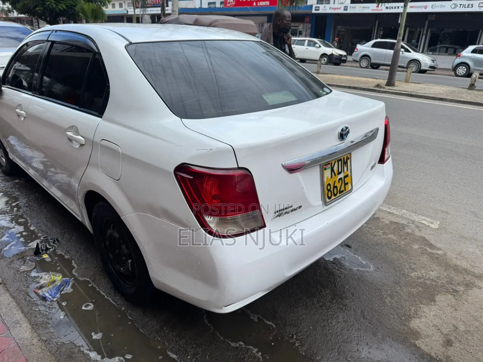 Toyota Axio 1.5 Hybrid 2WD 2016 White