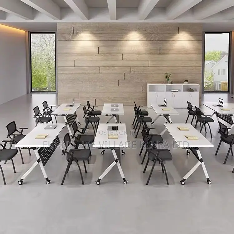 Foldable Table; White Foldable Office /Training Table