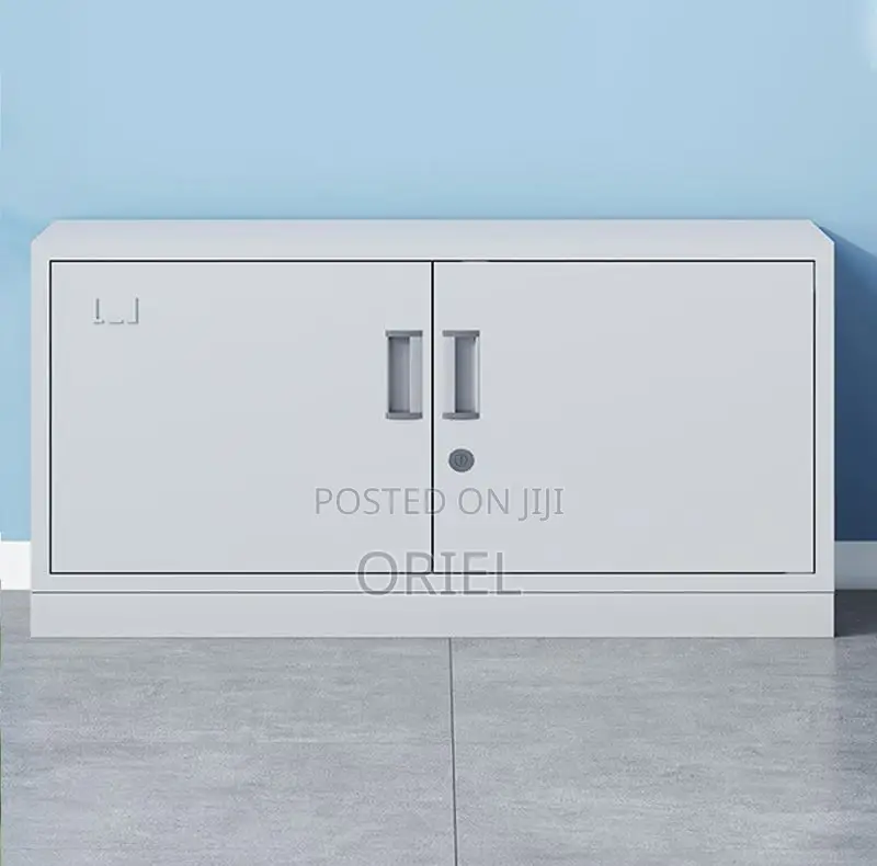 Office Cabinets: Heavy-Duty Steel Office Cabinet With 2 Lockers