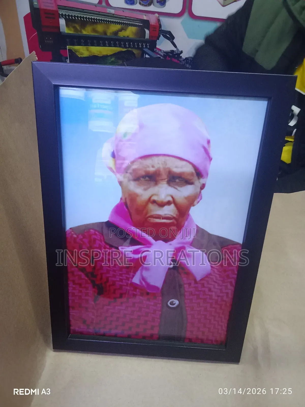 Funeral A4 Photo Frames Printing ,