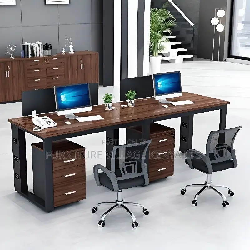 Workstation; Four Way Modular Office Workstation