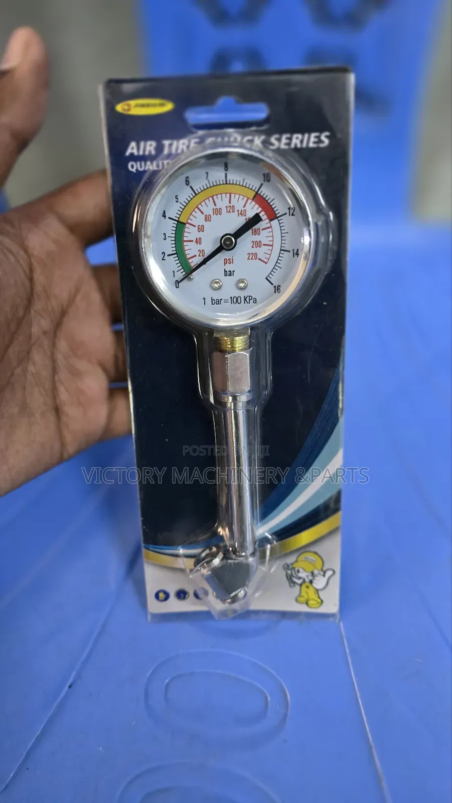 Gauge Tyre Inflator Gun