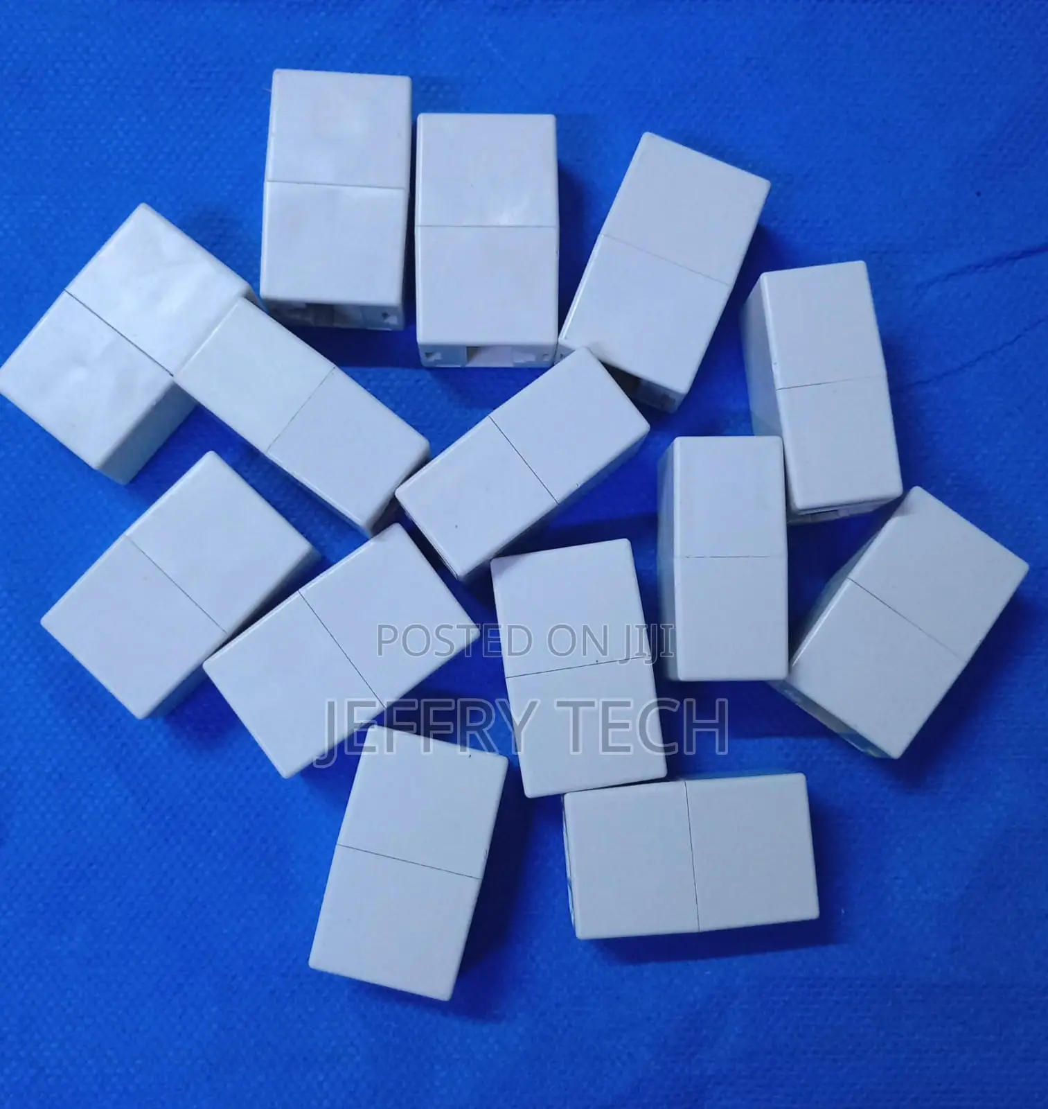 Rj45 Female-to-Female Inline Couplers Used for Connecting Two