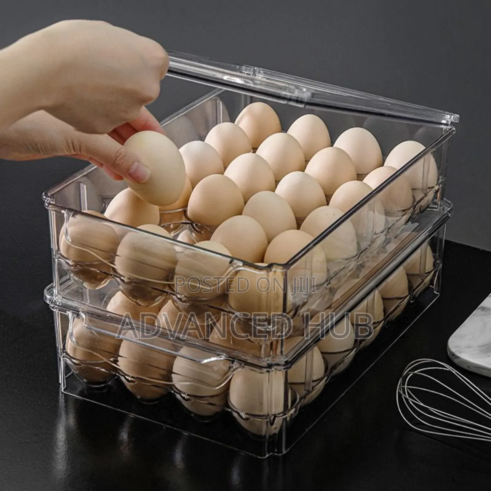 24slots Acrylic Egg Tray Holder