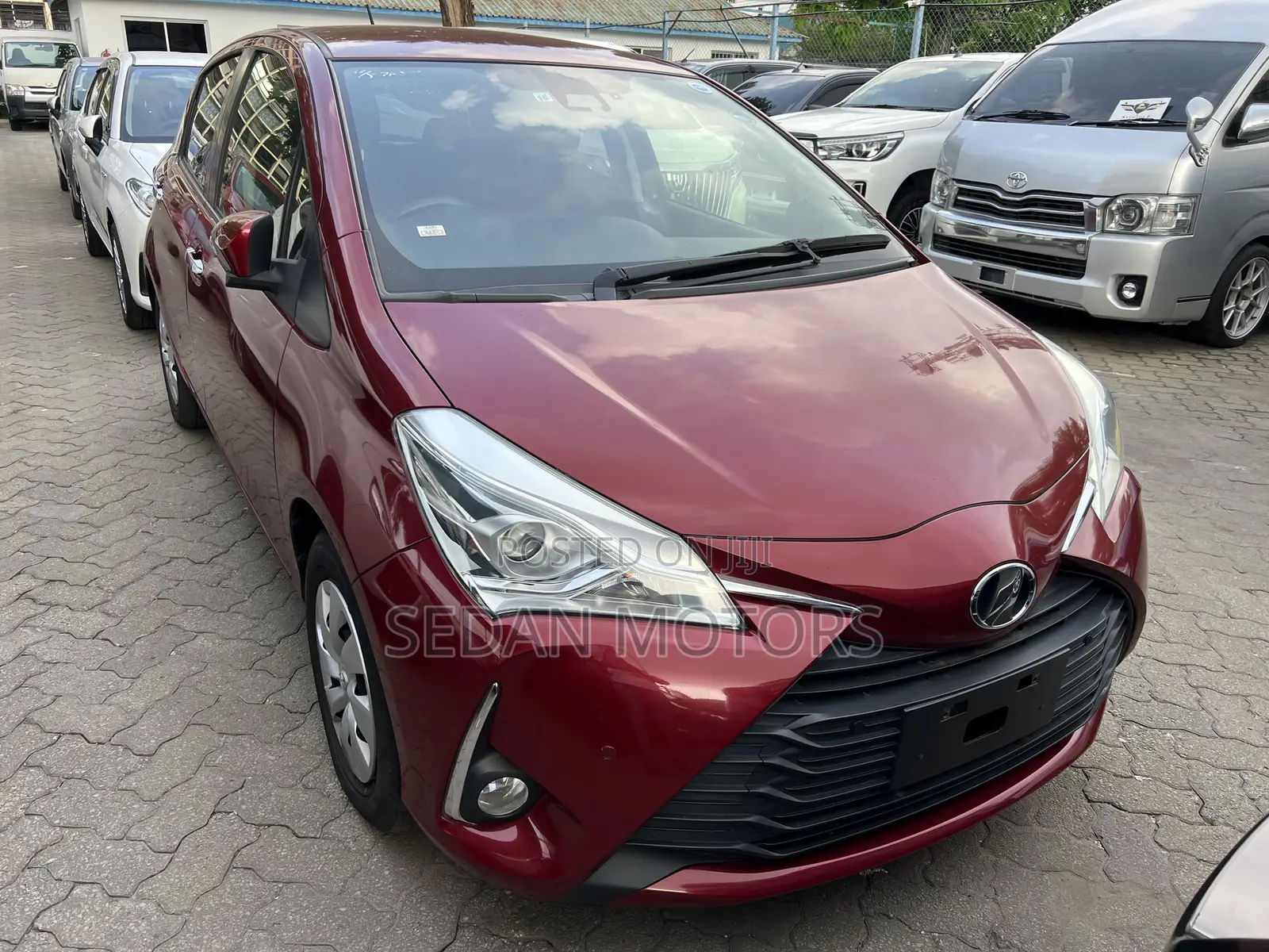 Toyota Vitz 2019 Burgundy