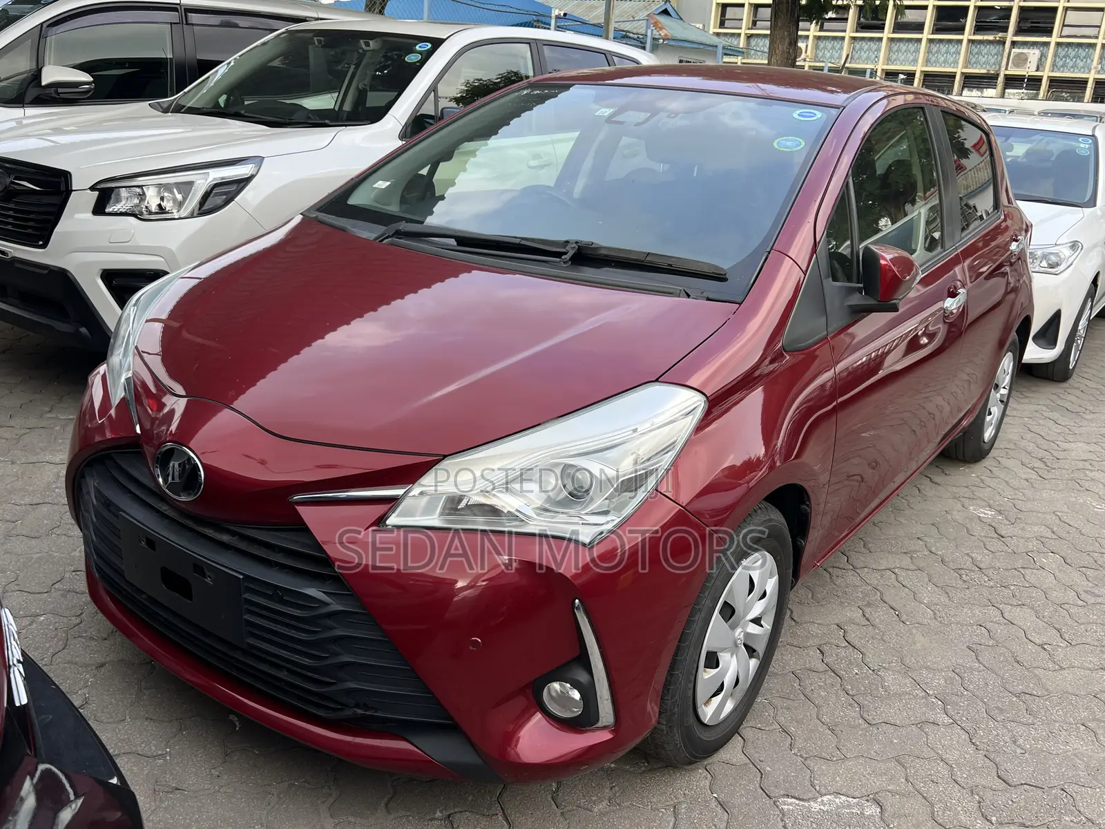 Toyota Vitz 2019 Burgundy