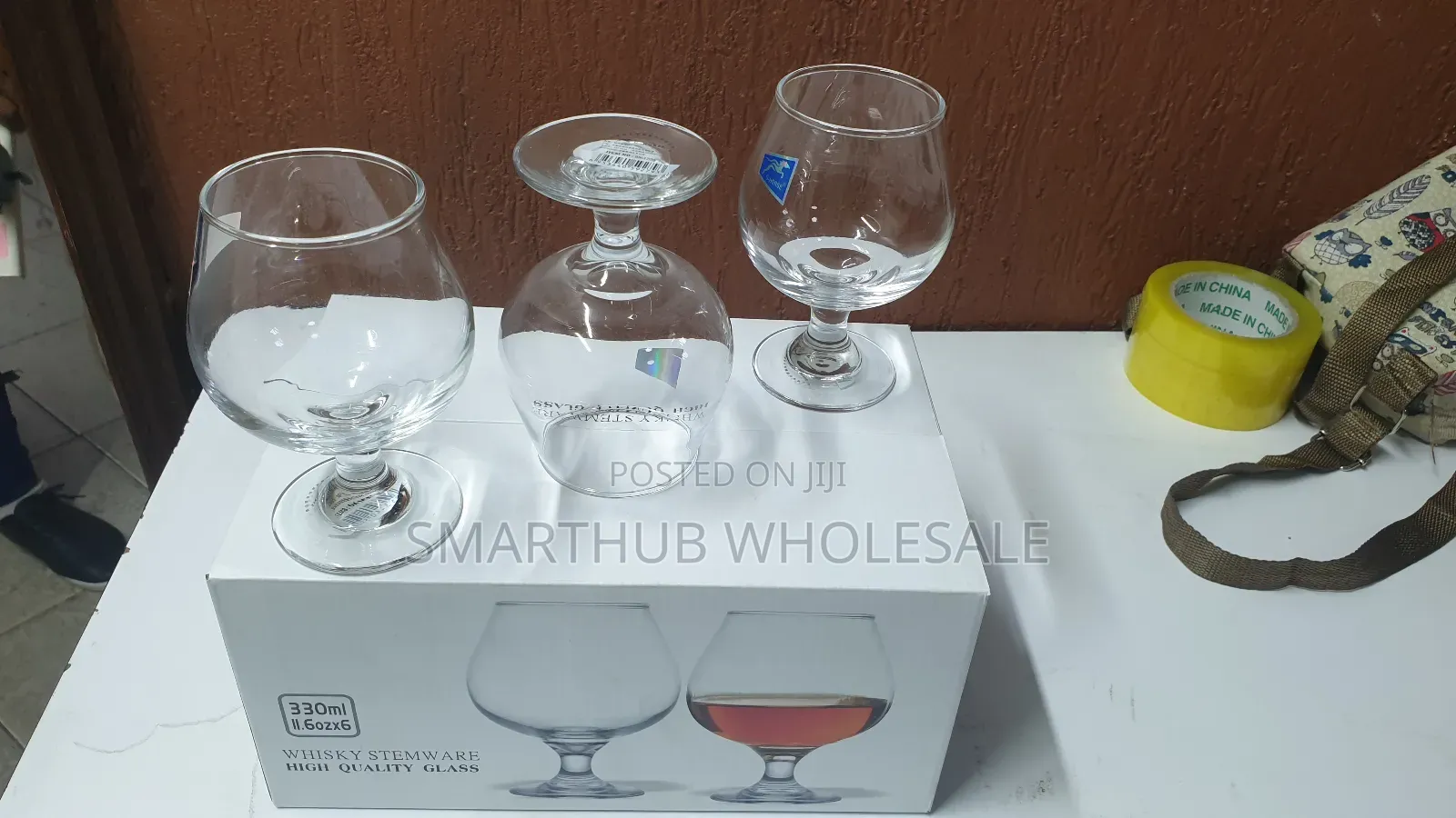 6 Pieces Short Wine Glasses 330ml
