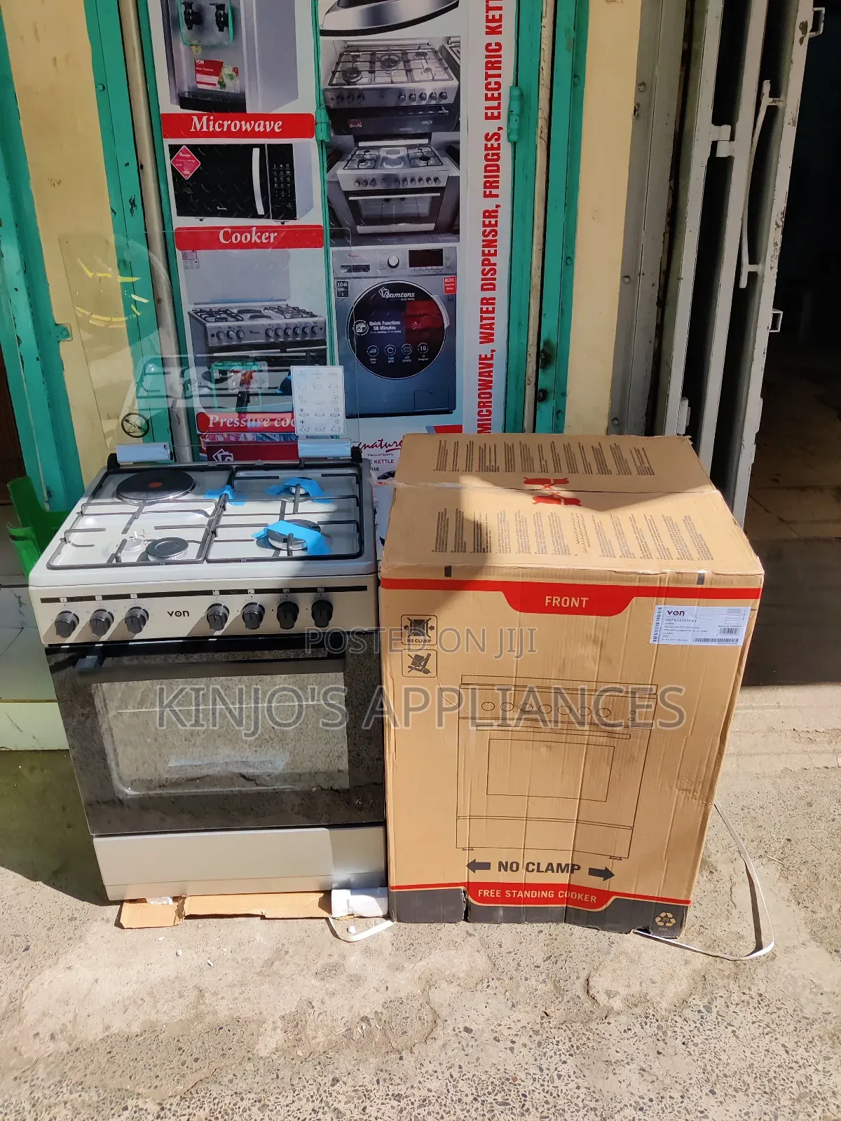 Von 3+1 Standing Cooker 60by60
