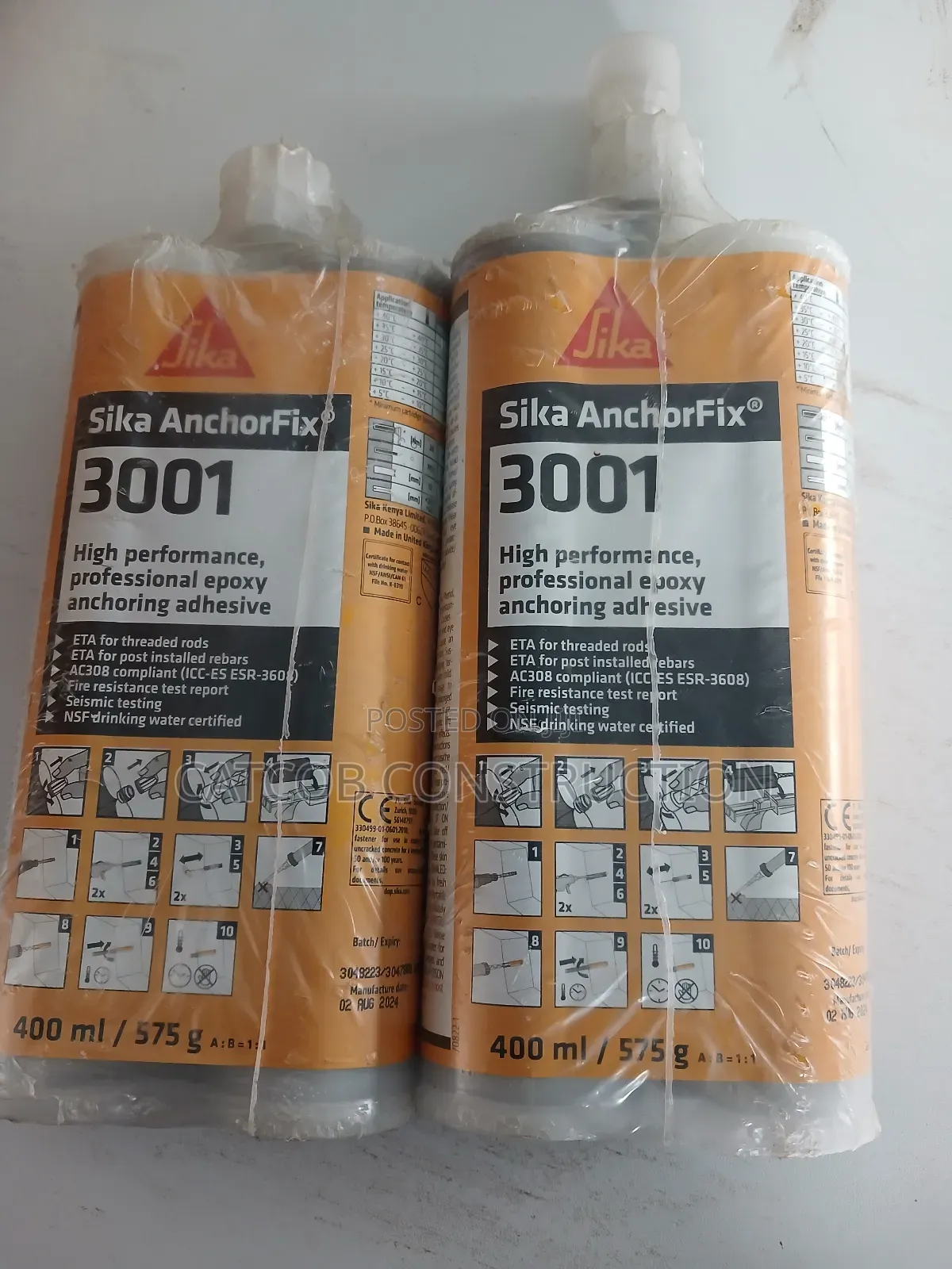 Sika Anchorfix 3001 –