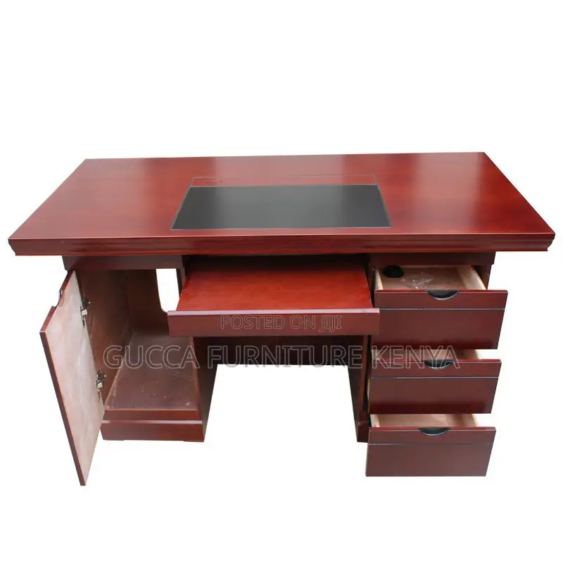 1.2 Meters Executive Mahogany Office Desk