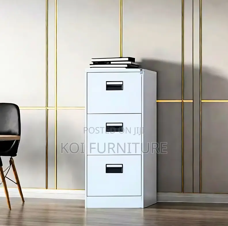 Office Cabinet : Steel Office 3-Drawer Filing Cabinet