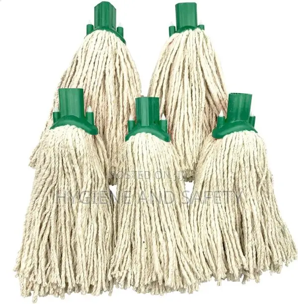 Green Round Cotton Mop Head