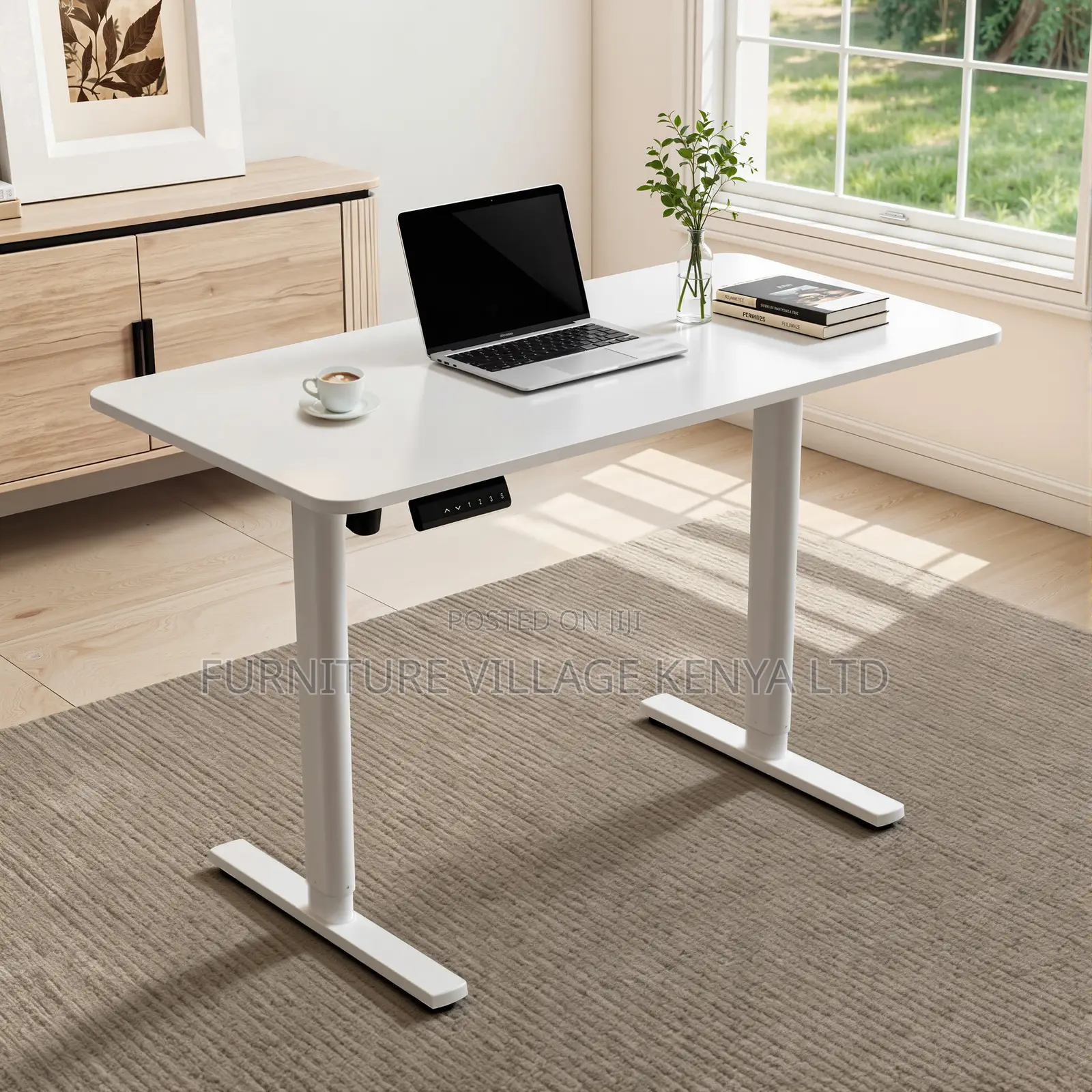 Standing Desk; 1.4 Meter Automatic Electric Adjustable Office Desk