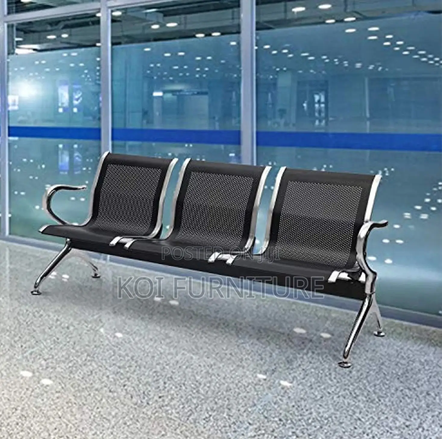 Office Bench : Airport Office Reception Bench