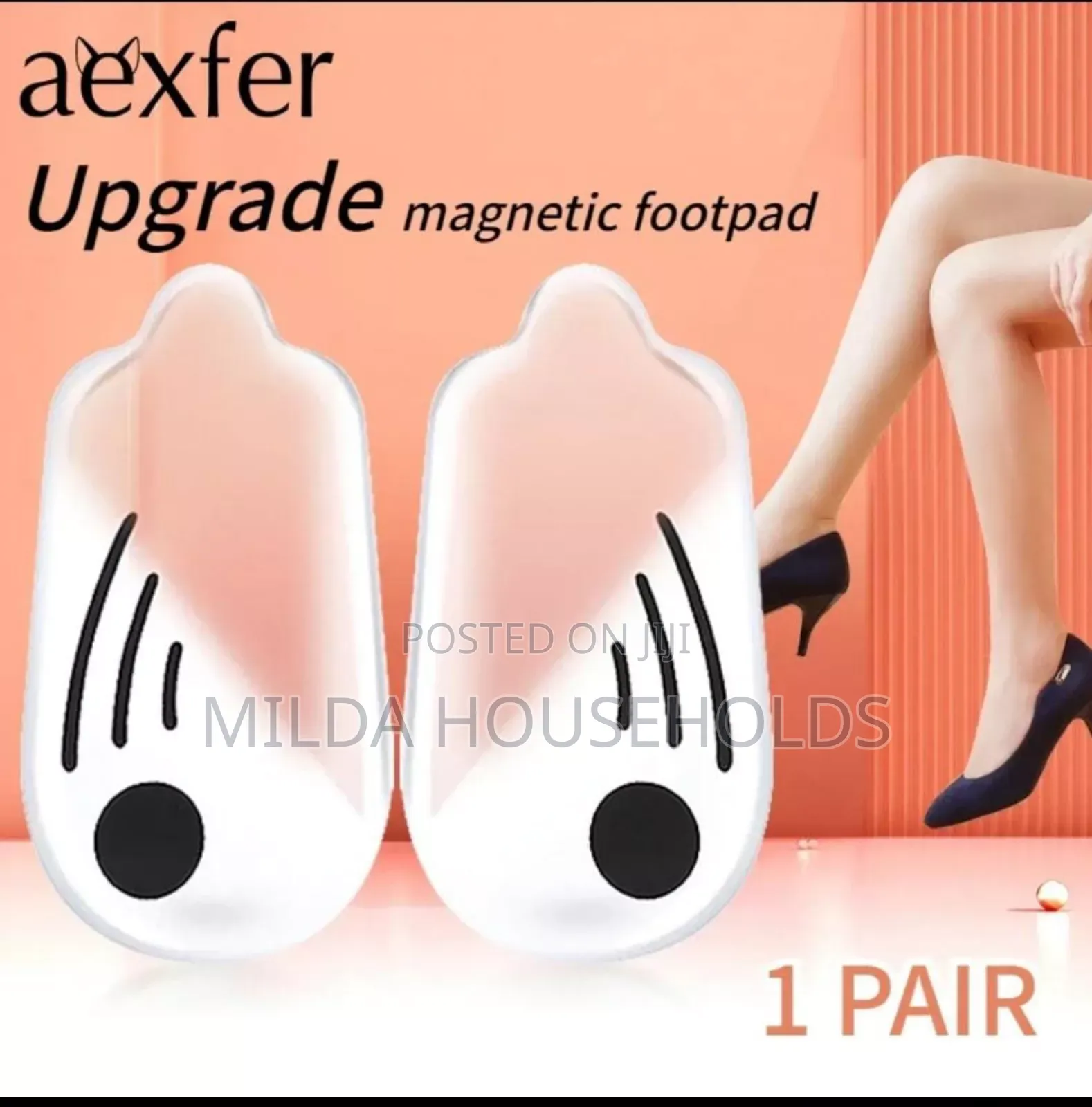 Silicone Orthopedic Insoles for Feet.