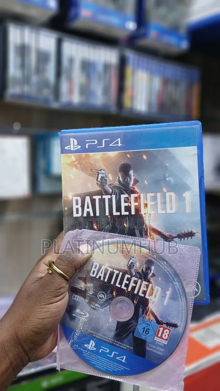 Battlefield 1 Playstation 4 Used Video Game
