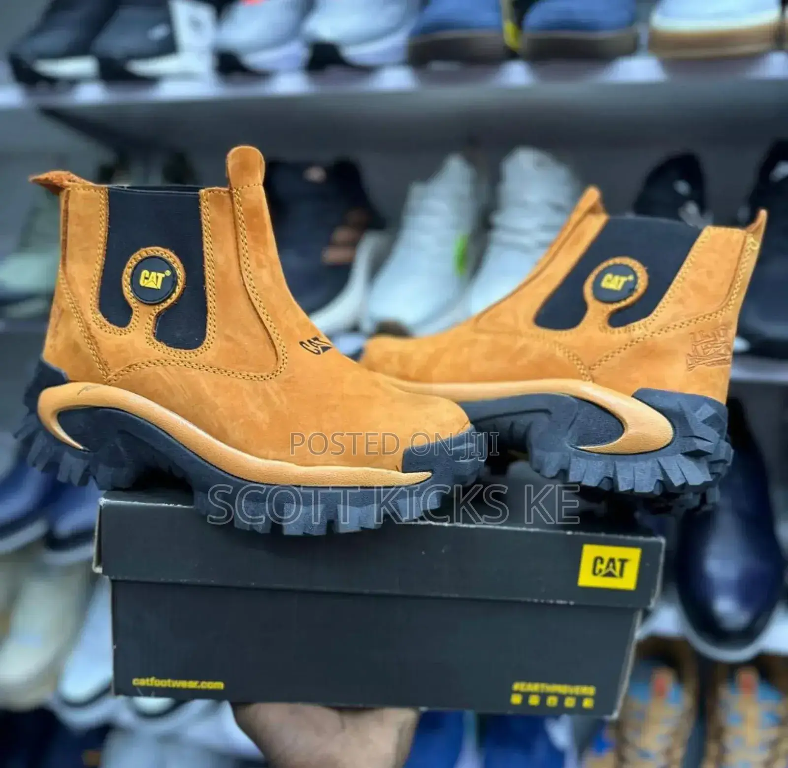 Caterpillar Highcut Mens Boots.