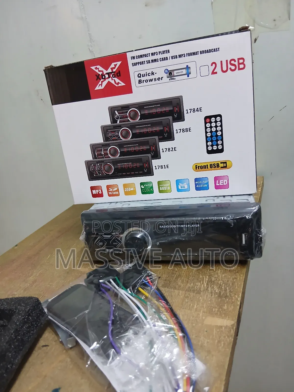 Xplod Bluetooth Car Radio/ Bluetooth Car Radio