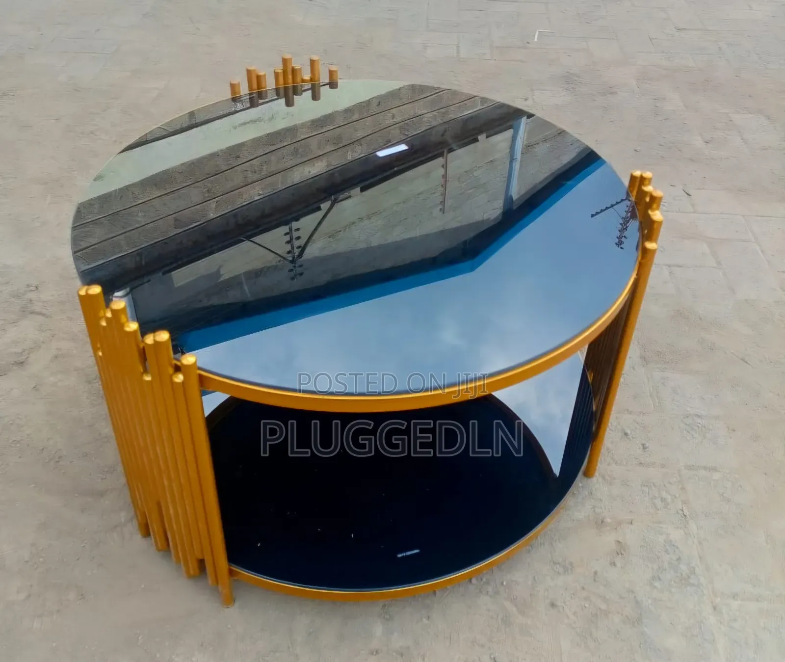 Marble Coffee Table White/Black