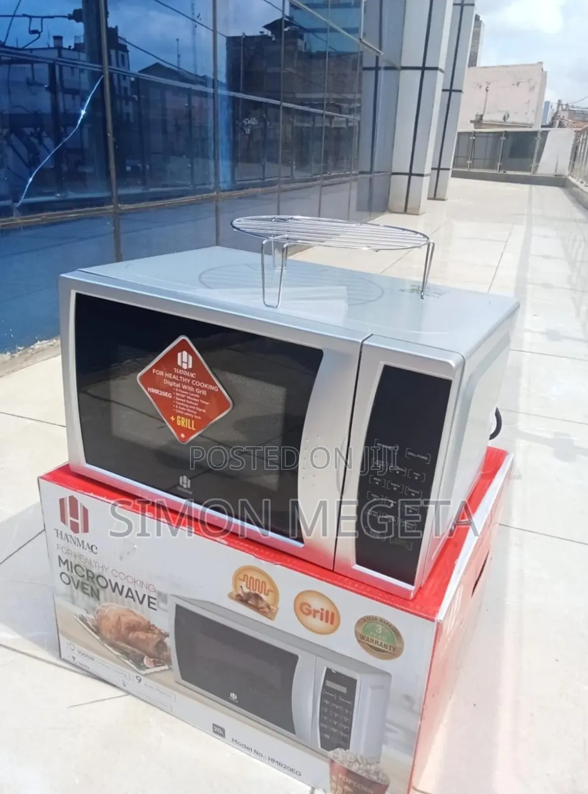 Hanmac Digital Microwave With Grill Hmr20eg