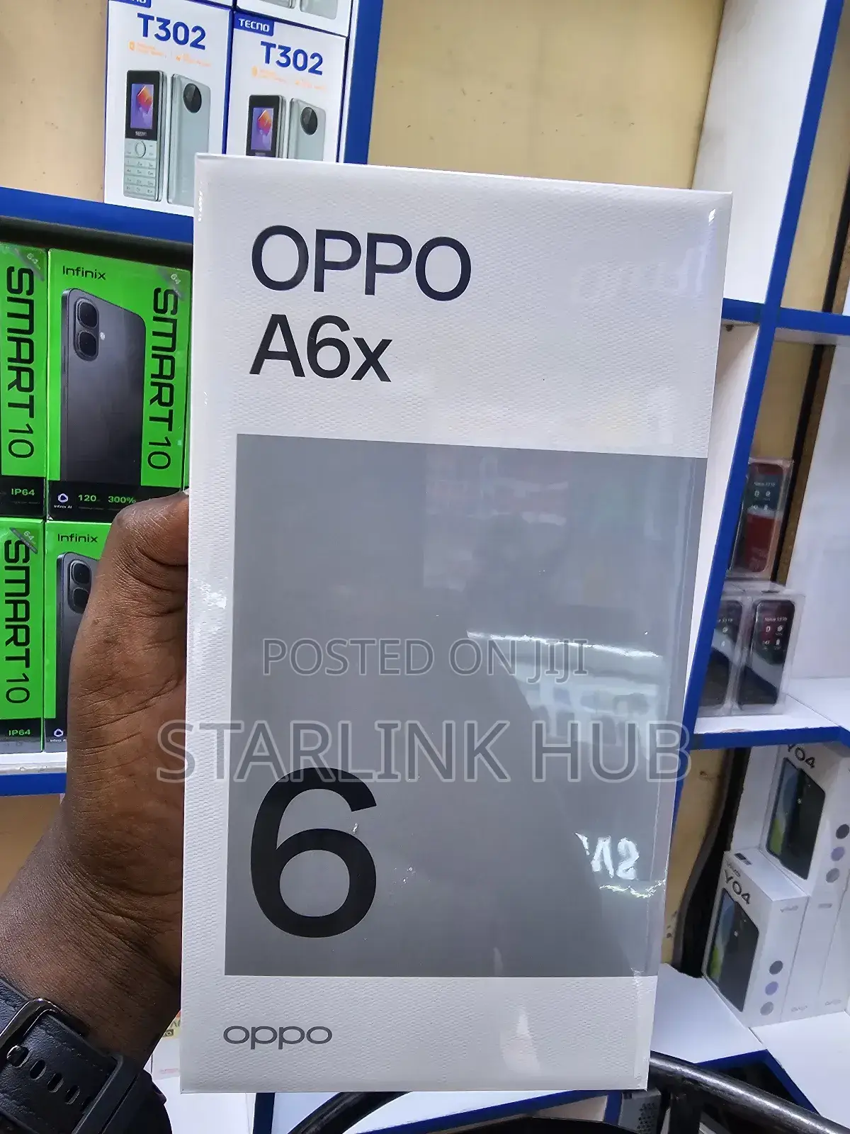 New Oppo A6x 64 GB Blue