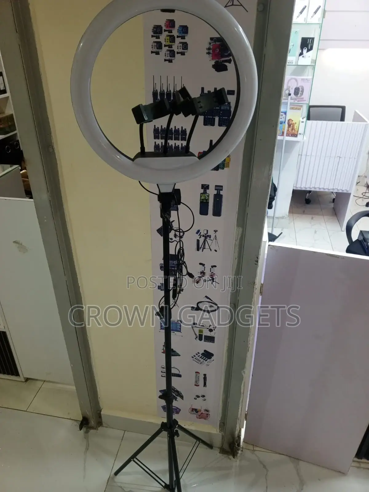 Qx360 14 Inch Ring Light With Tripod Phone Holder