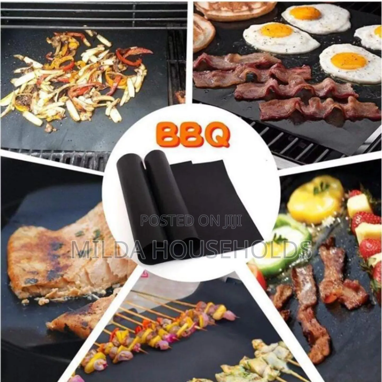 Non-Stick BBQ Grill Mats