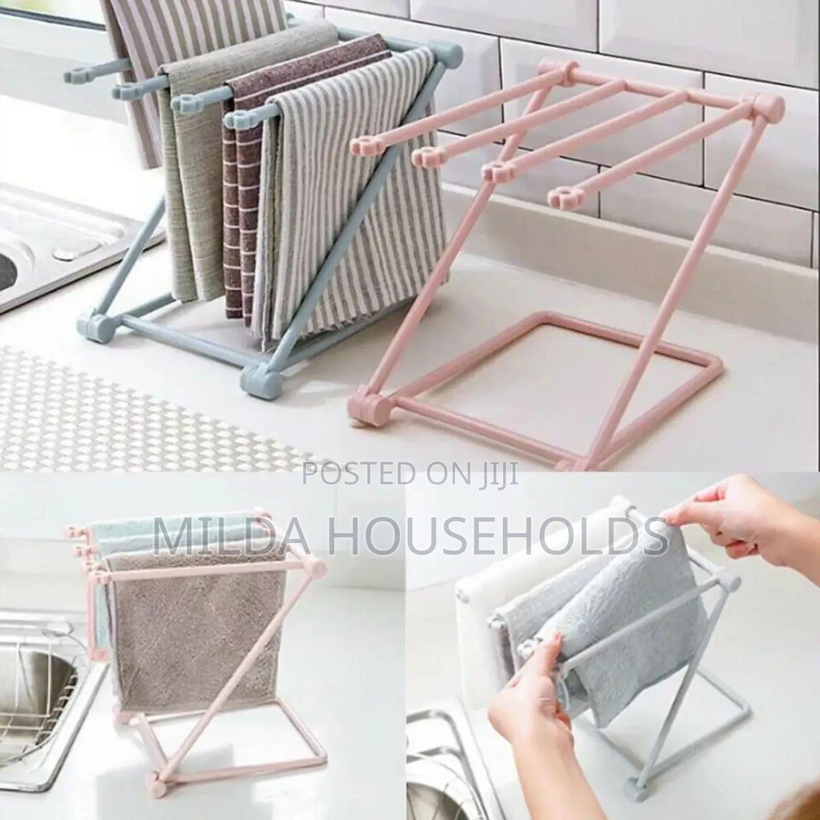 Free Standing Towel Rack Holder.