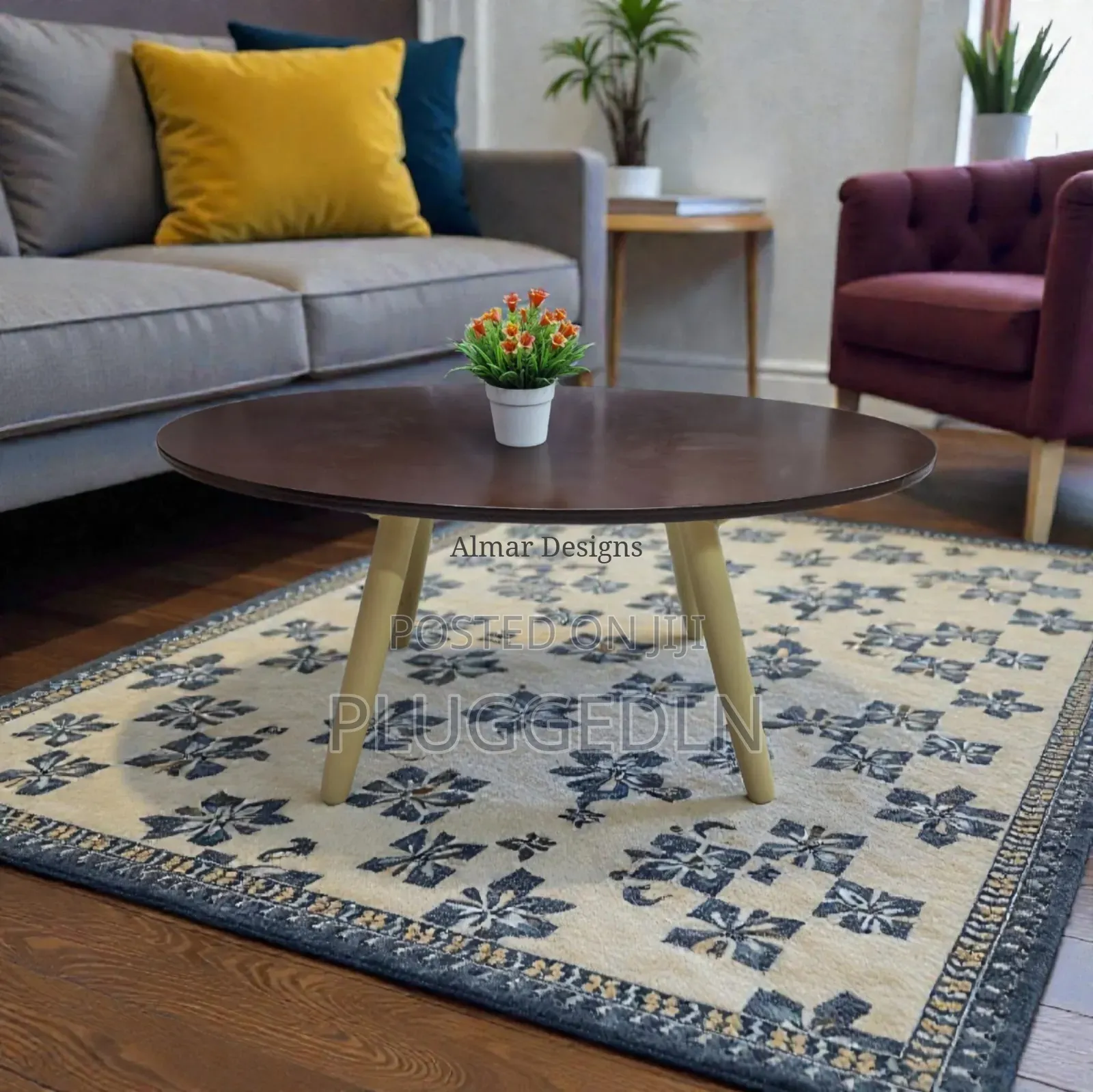 *Shee Nordic Oval Coffee Table .