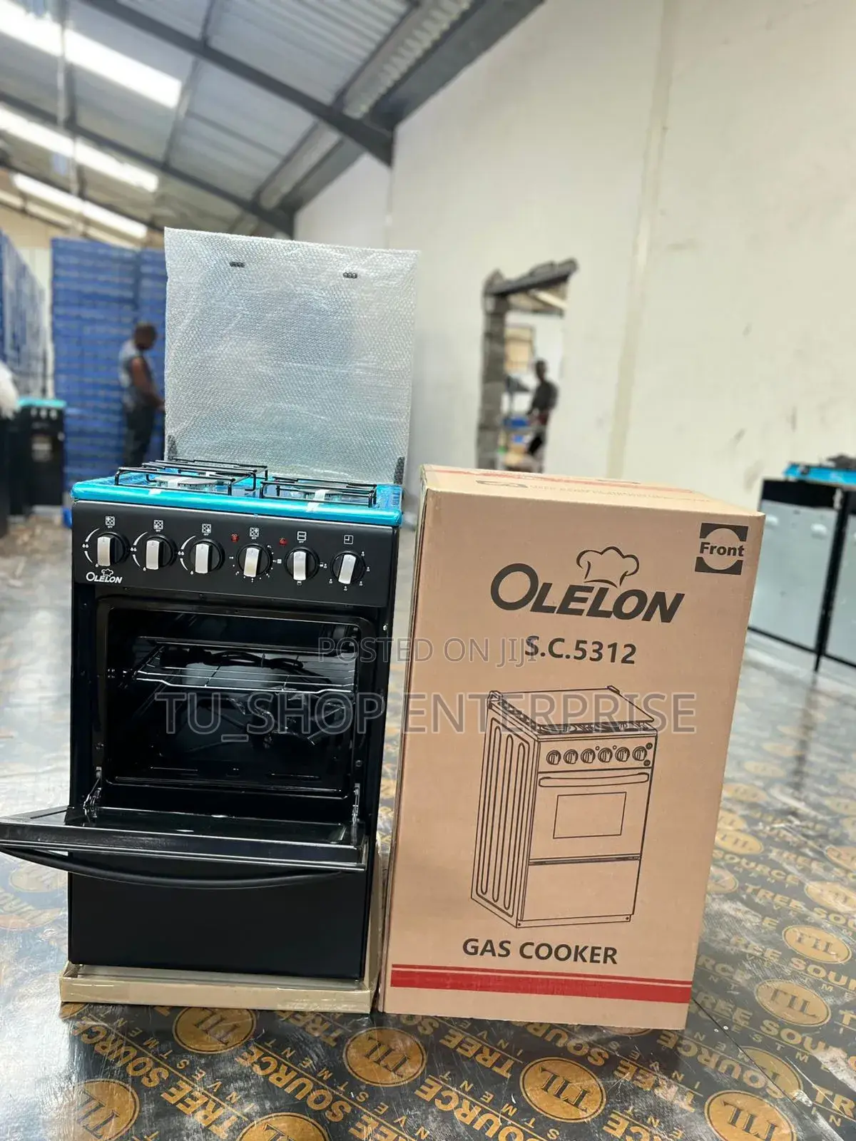 Olelon 50×55 3+1 Standing Cooker –