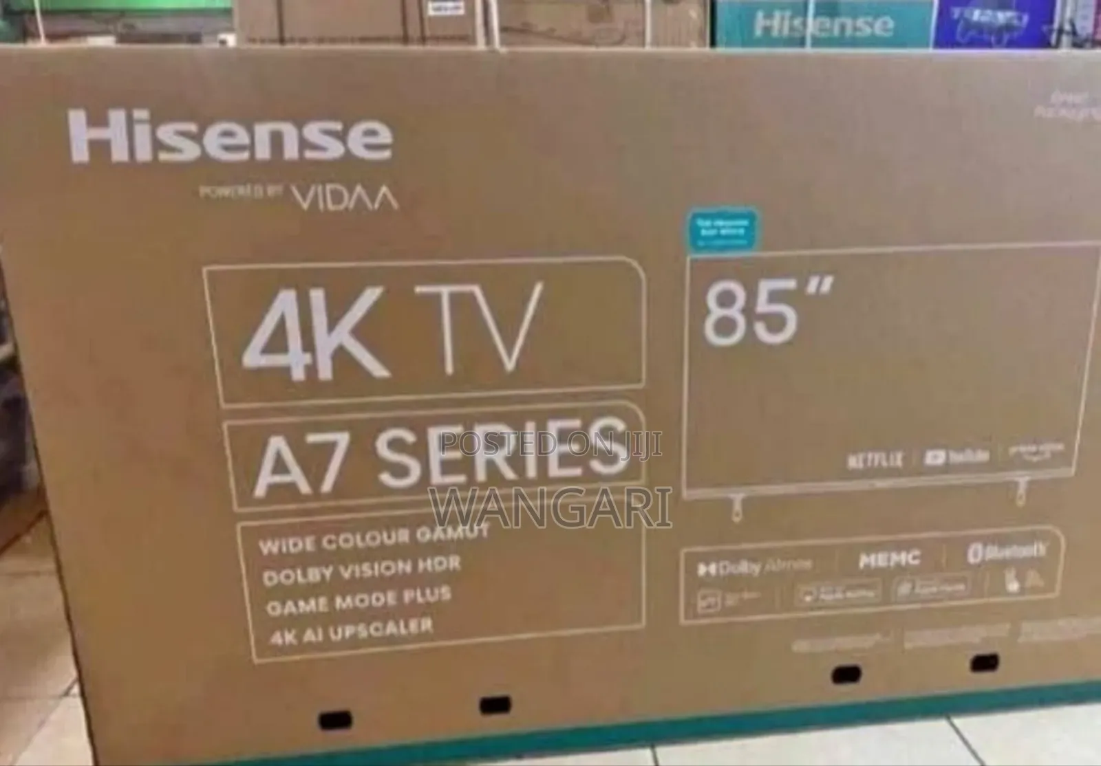 4 K Ai Hisense Upscaler Hisense A7 85 Inch Tv