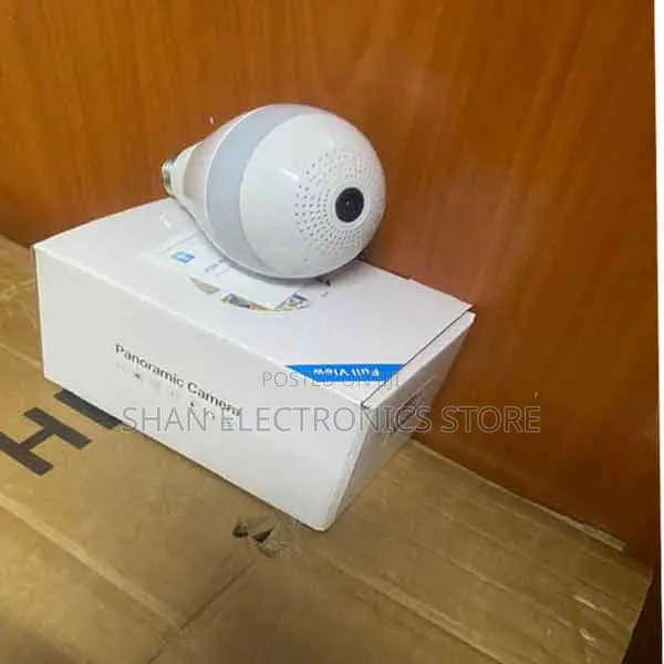 Remotely View 360° 1080p Smart Home Bulb Camera