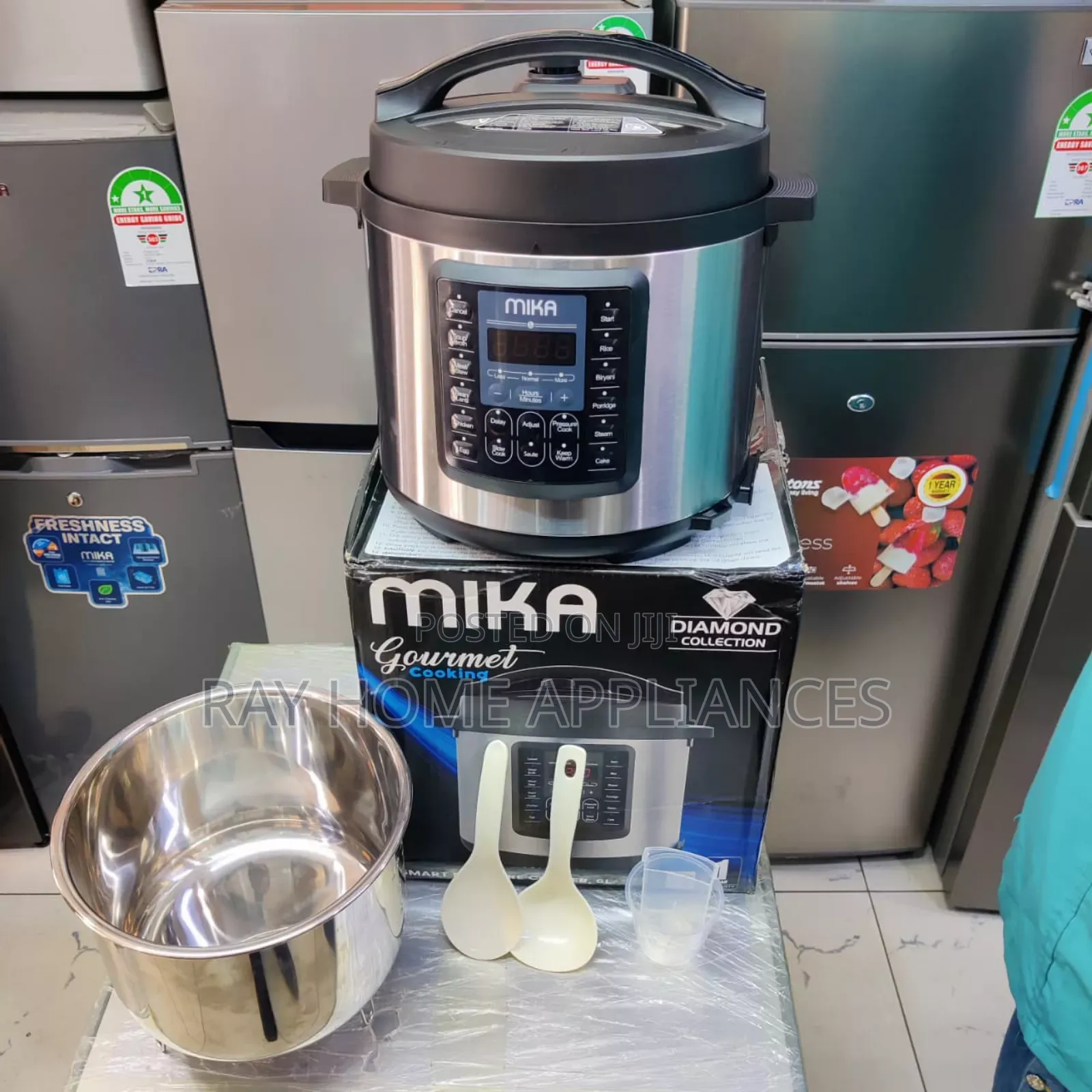 6litres Electric Pressure Cooker With Stainless Steel Pot