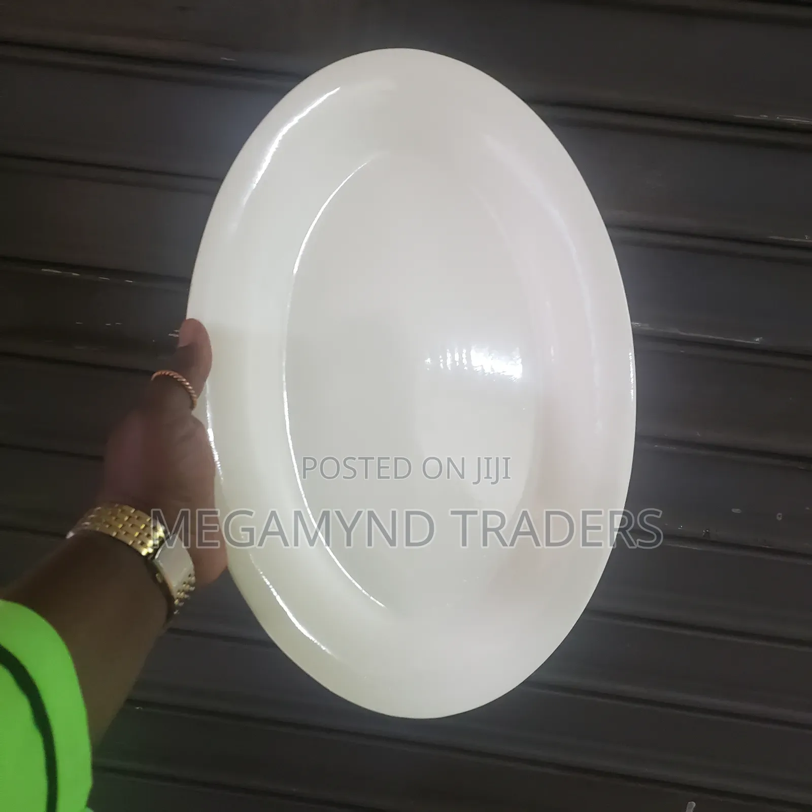Ceramic Oval Platter 14 Inch / Oval Serving Plate
