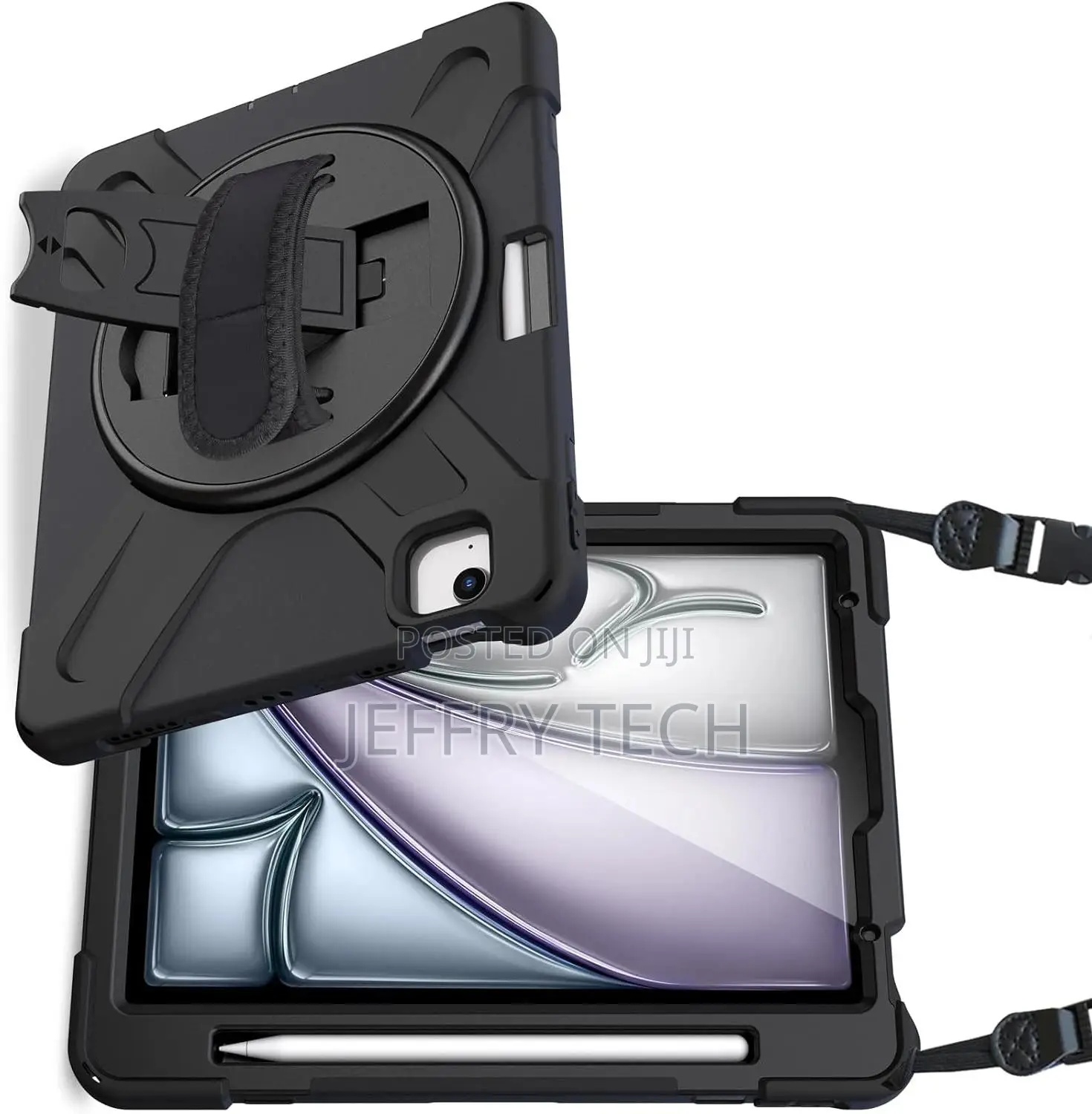 Sres Apple iPad Air 4/5 Heavy Duty Shockproof Cover With Strap 360