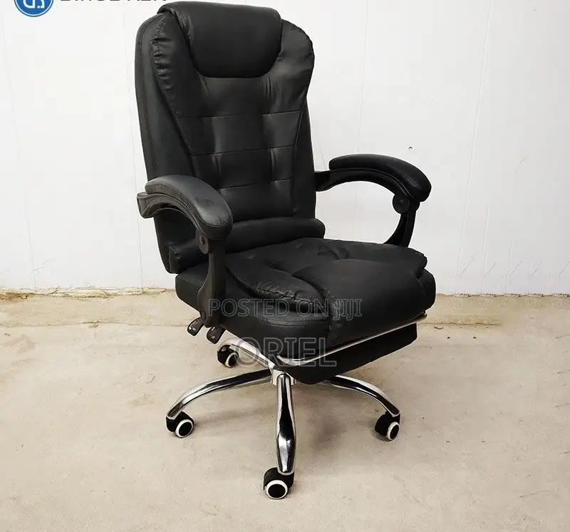 Office Chairs: Comfortable High-Back Leather Executive Chair