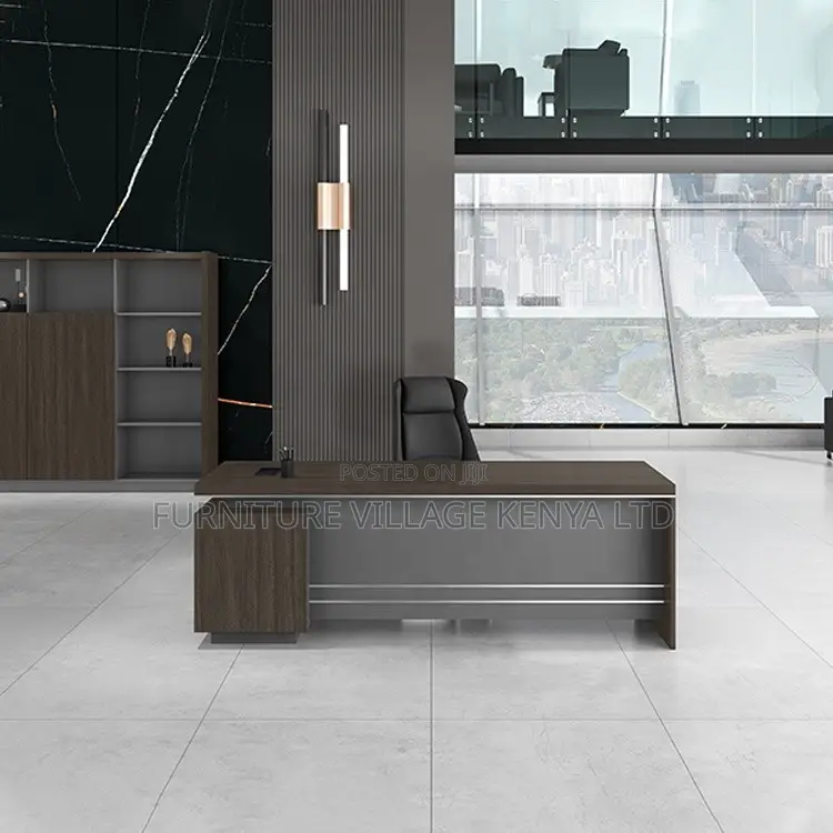 Office Desk; 1.8m L-shaped Executive Office Desk