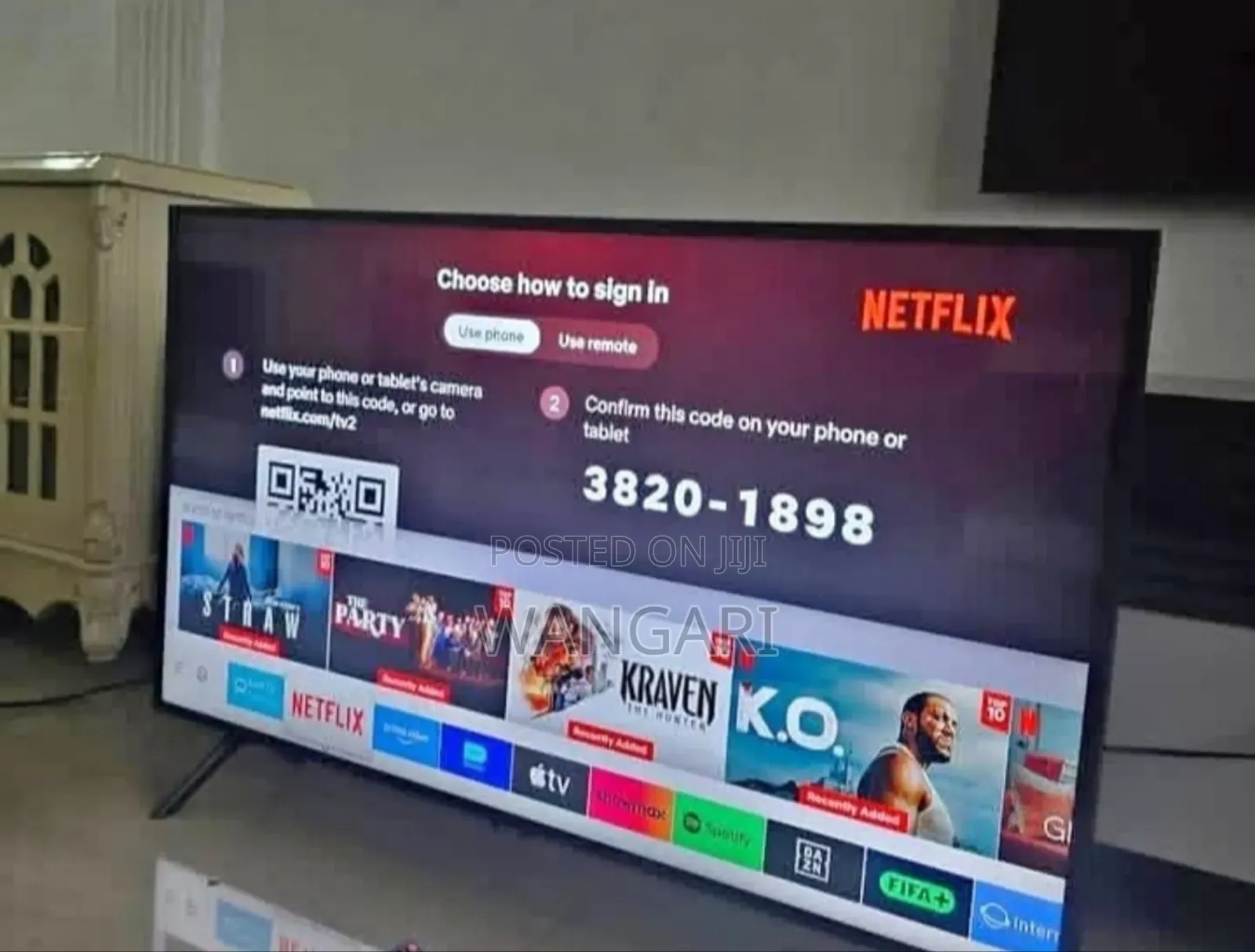 Slim Flame Samsung 50 Inch Smart Tv